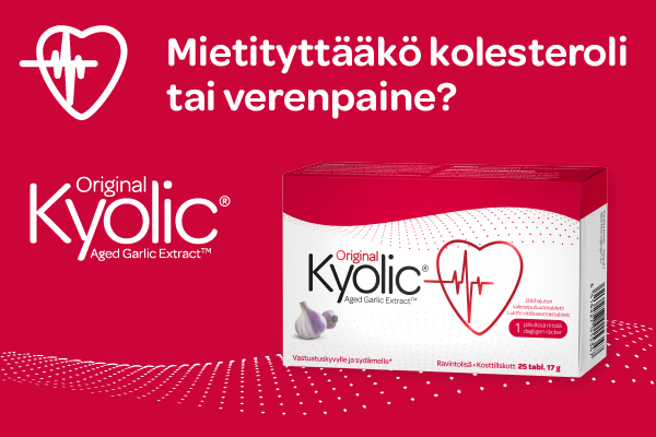 kyolic monipuolinen valkosipulivalmiste