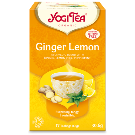 Yogi Tea Ginger Lemon 17 teepussia