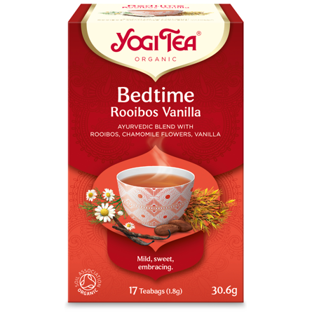 Yogi Tea Bedtime Rooibos Vanilla 17 teepussia