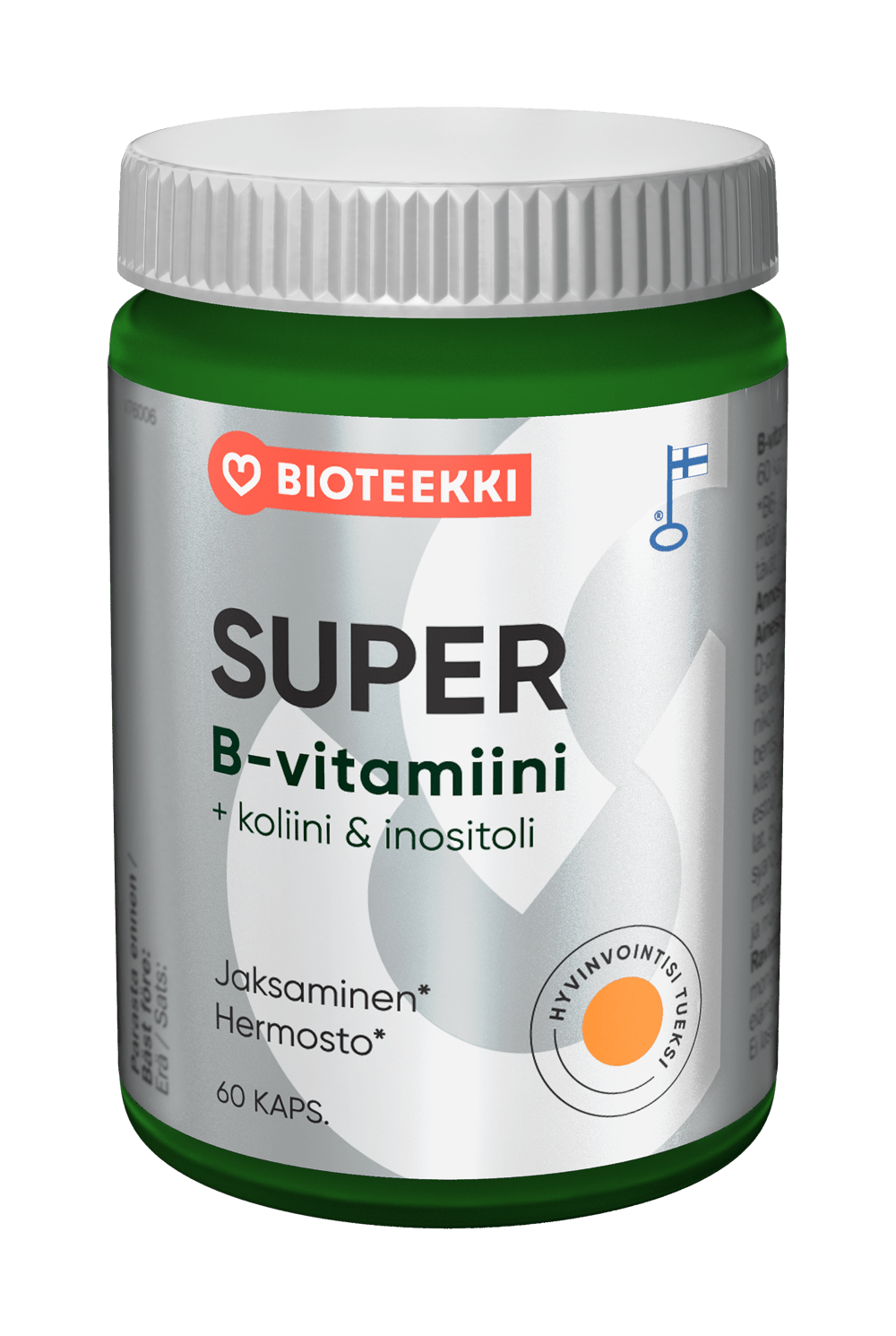 Bioteekin Super B-vitamiini 60 kaps. - Sinunapteekki.fi