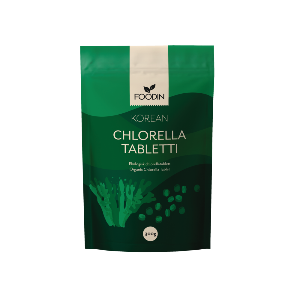 Foodin Korean Chlorella tabletti 300 g