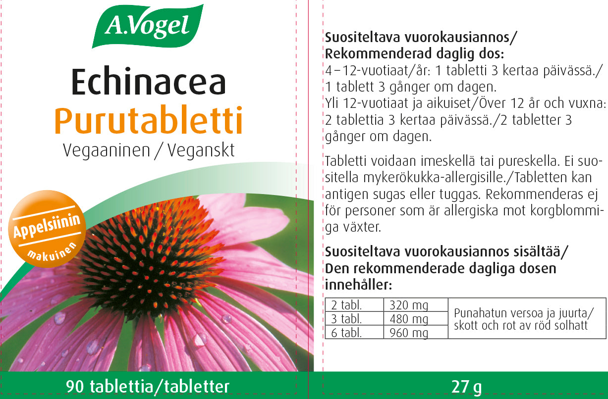 A.Vogel Echinacea Purutabletti 90 tabl.