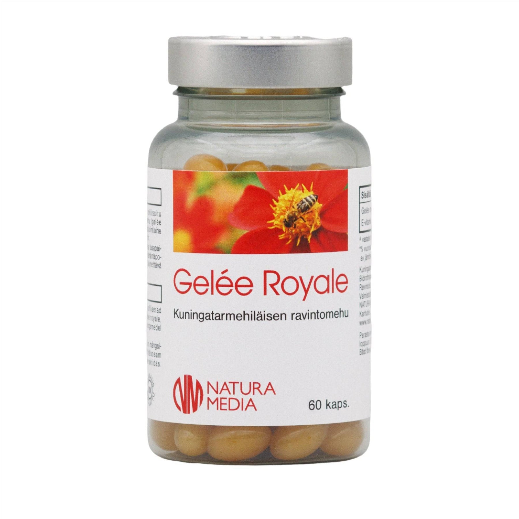 Natura Media Gelée Royale 500 mg 60 kaps. - Sinunapteekki.fi