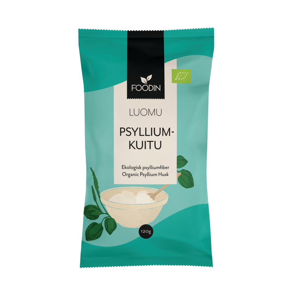 Foodin Psylliumkuitu Luomu 120 g