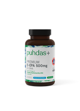 Puhdas+ Premium E-EPA + E-DHA 500 mg 100 kaps. - Vahva Omega-3