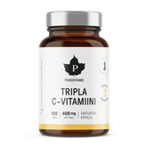 Puhdistamo Tripla C-vitamiini 400 mg 120 kaps. - poistetaan - Sinunapteekki.fi