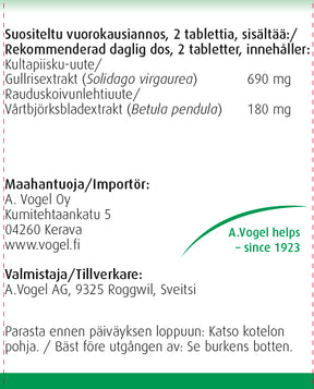 A.Vogel Fluid Balance - Nesteenpoiston edistämiseen 60 tabl.