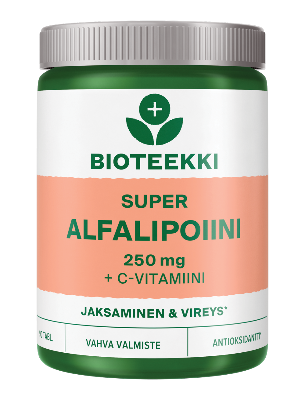 Bioteekki Super Alfalipoiini + C-vitamiini 90 tabl.