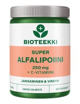 Bioteekki Super Alfalipoiini + C-vitamiini 90 tabl.