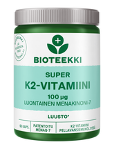 Bioteekin Super K2-vitamiini 60 kaps.