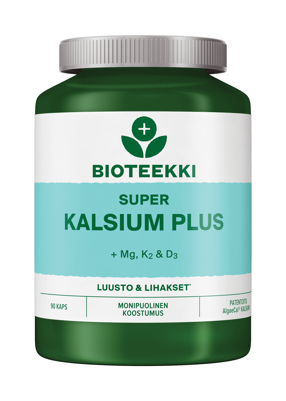 Bioteekin Super Kalsium Plus 90 kaps. - Sinunapteekki.fi