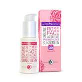 Alteya Rose Face Sunscreen - Aurinkovoide Kasvoille SPF 30 - Ruusu 50 ml