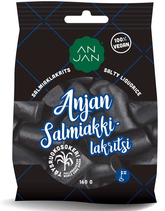 Anjan Salmiakkilakritsi 160 g