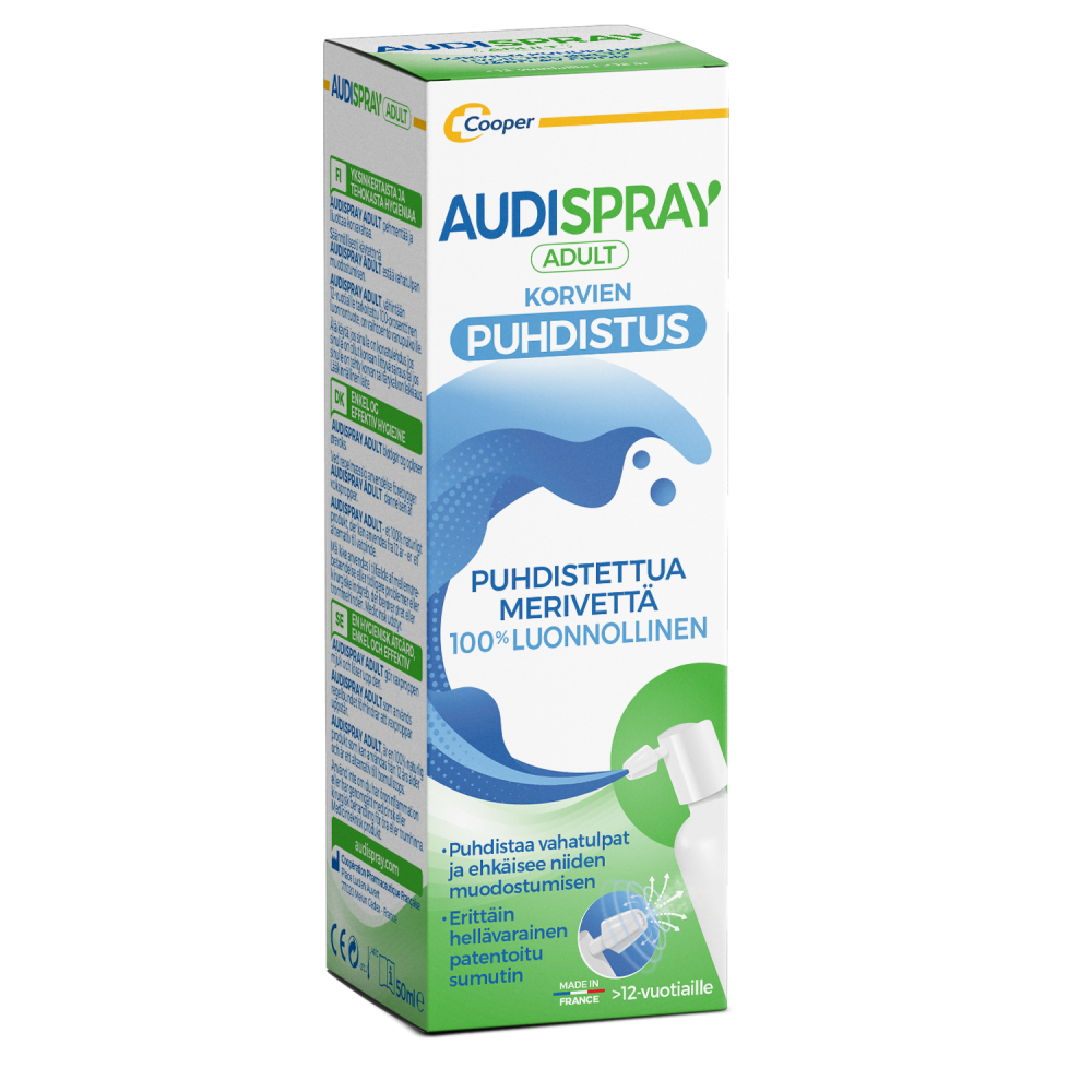 Audispray Adult - Korvasuihke 50 ml