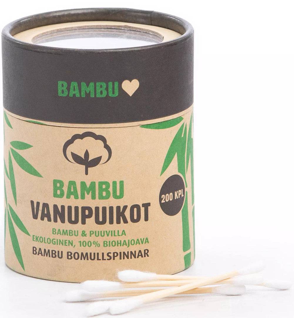 Bambu Vanupuikot 200 kpl