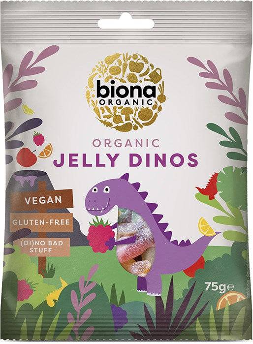 Biona Organic Jelly Dinos - Hedelmädinot 75 g