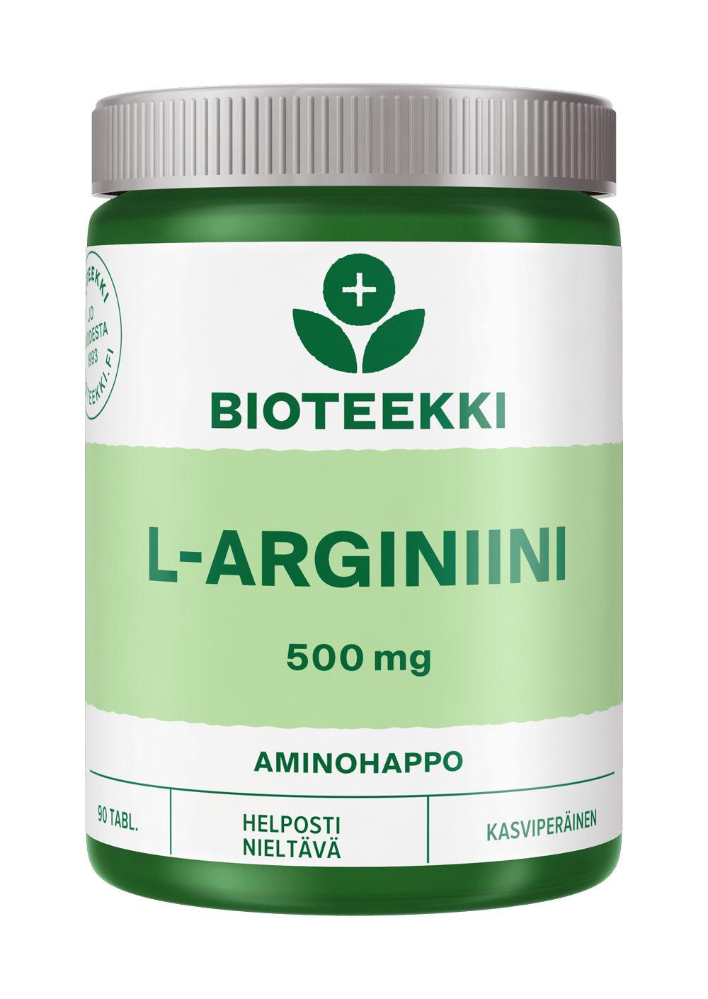 Bioteekki L-Arginiini 500 mg 90 tabl.