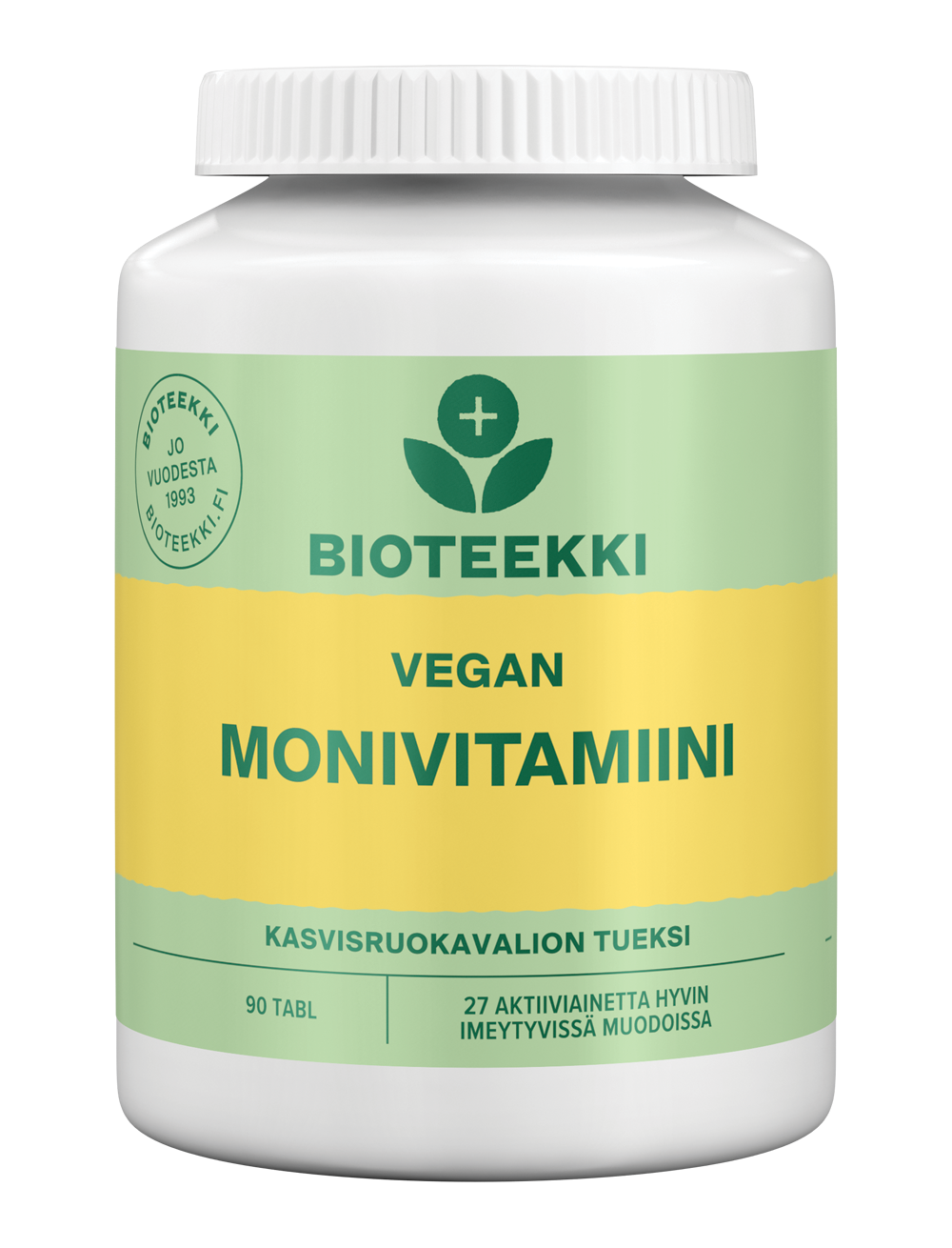 Bioteekki Vegan Monivitamiini 90 tabl.