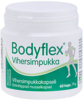 Bodyflex Vihersimpukka 60 kaps.