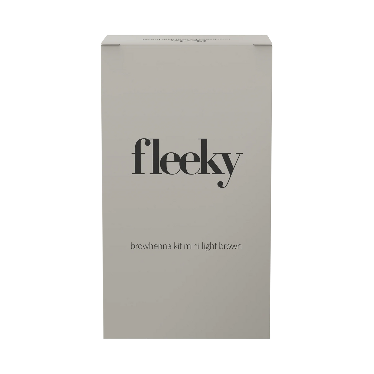 Fleeky Browhenna Kit Mini - Kulmien Kestoväri Light Brown