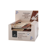 Foodin Clean & Real Crispy Chocolate Bliss Protein Bar - Proteiinipatukka 12 x 55 g TUKKUPAKKAUS