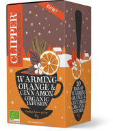 Clipper Warming Orange & Cinnamon - Appelsiini ja Kaneli Yrttitee 20 teepussia