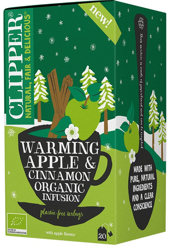 Clipper Organic Warming Apple & Cinnamon 