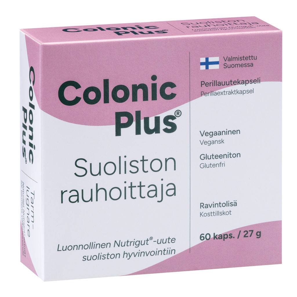 Colonic Plus Suoliston Rauhoittaja Perillauutekapseli 60 kaps. - Sinunapteekki.fi