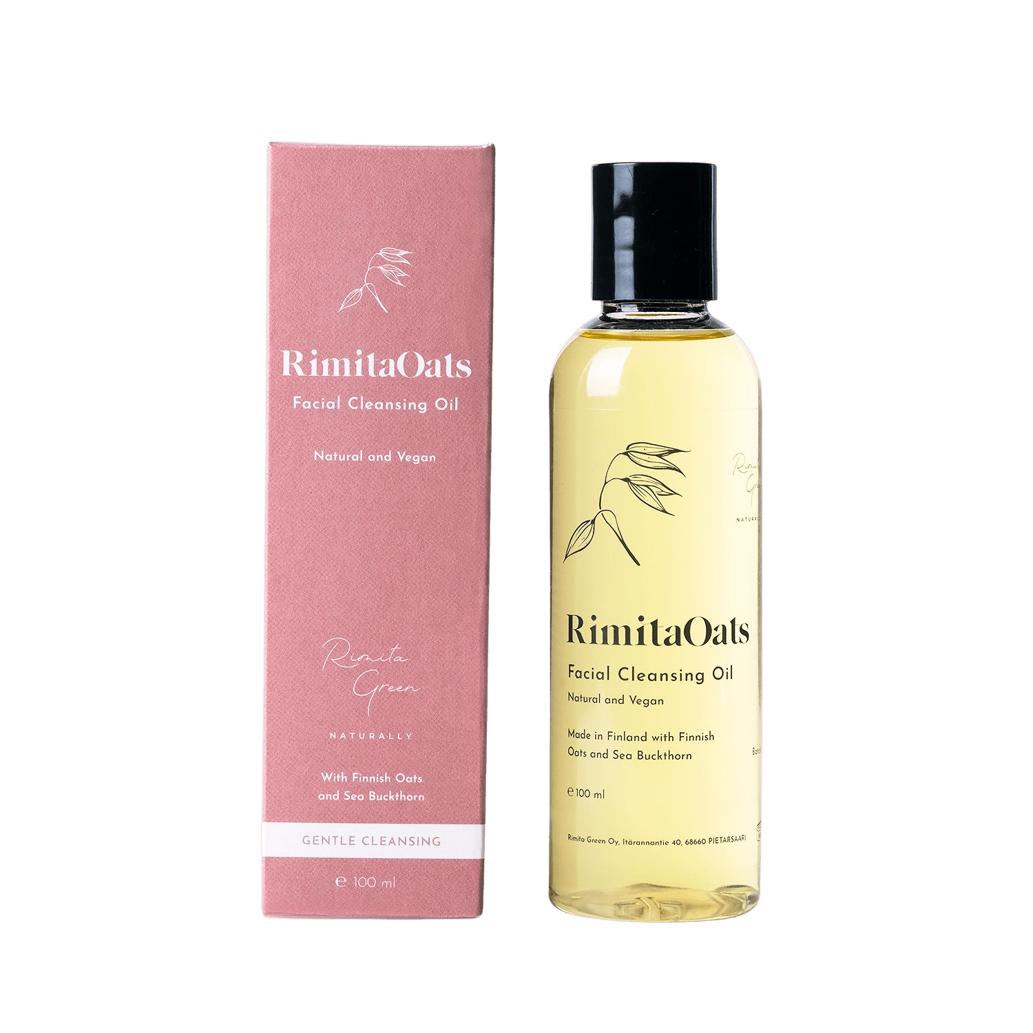 RimitaOats Facial Cleansing Oil - Kasvojen puhdistusöljy 100 ml - Sinunapteekki.fi