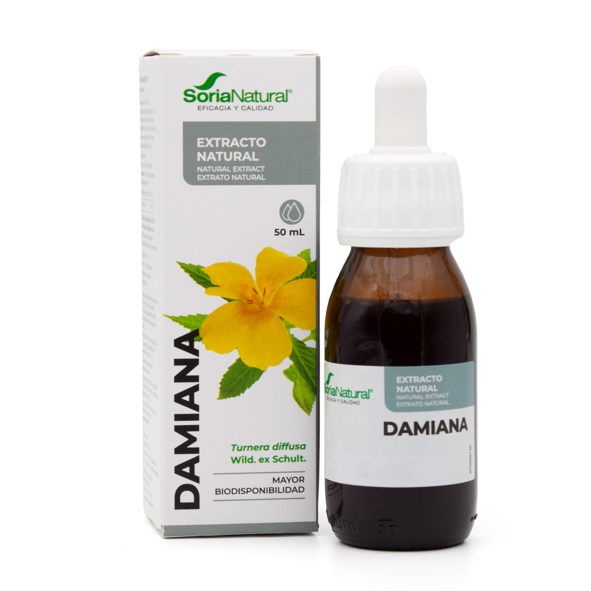 Soria Natural Damiana - Damianauute 50 ml