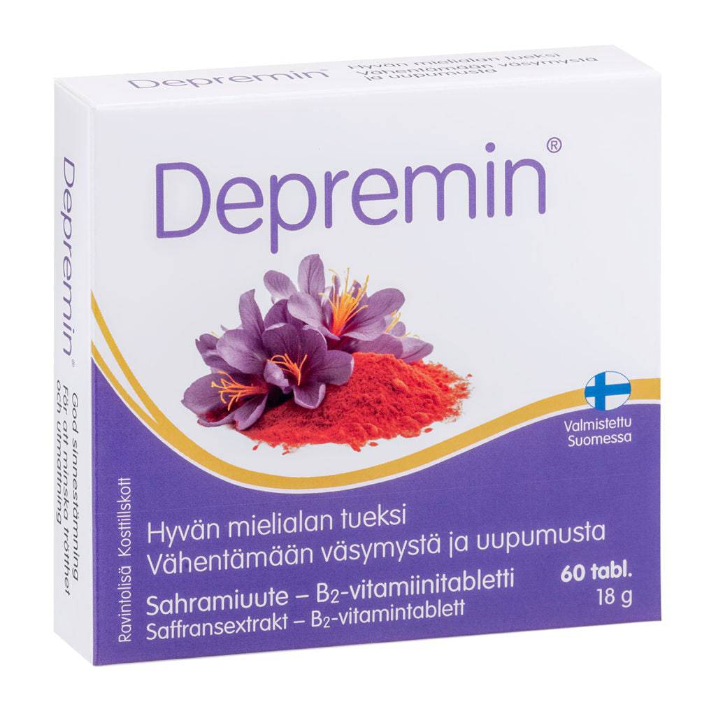 Depremin - Sahramiuutetabletti 60 tabl. - Sinunapteekki.fi