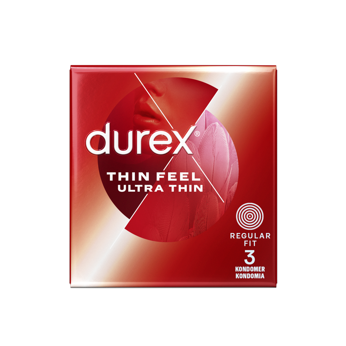 Durex Thin Feel Ultra Thin - Kondomit 3 kpl