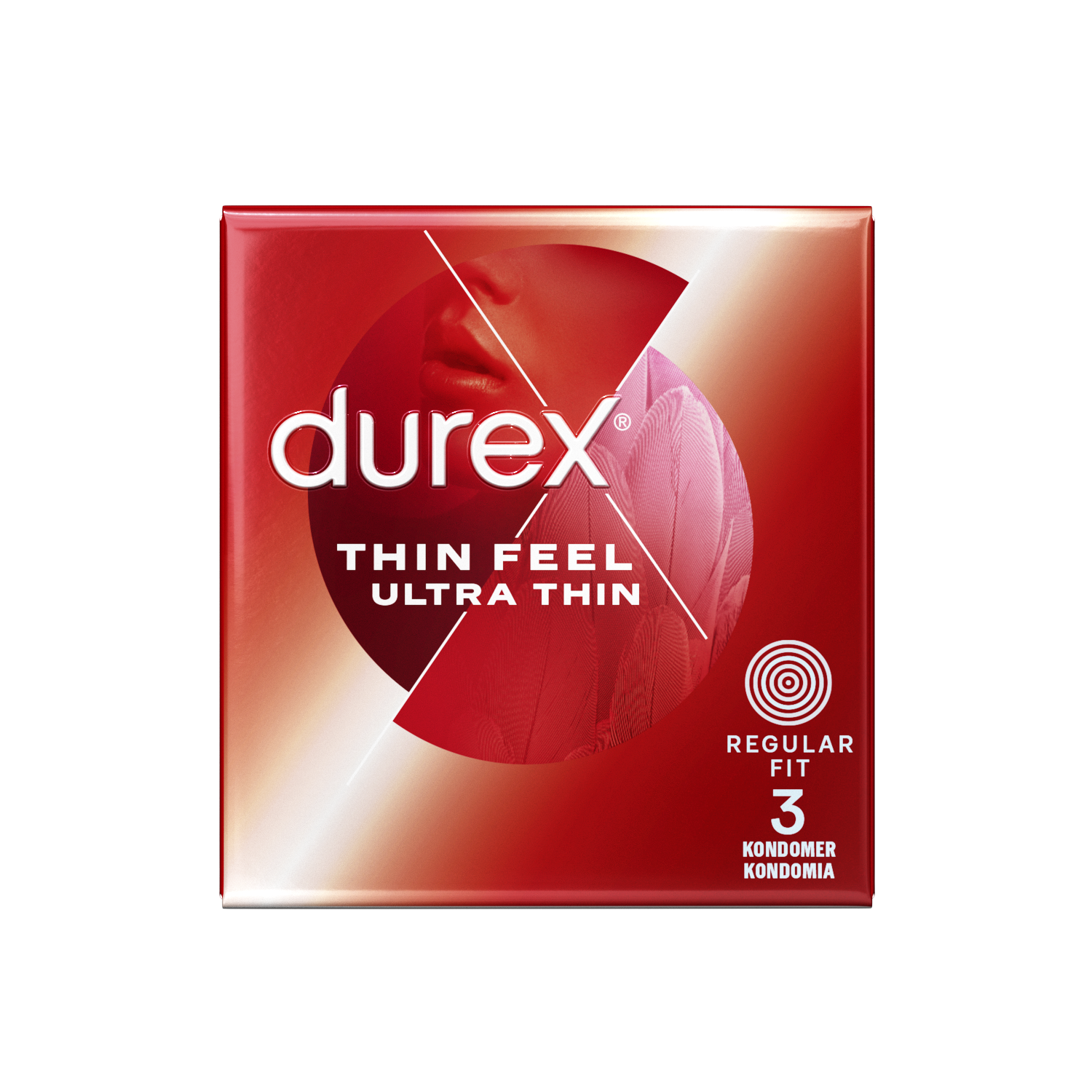 Durex Thin Feel Ultra Thin - Kondomit 3 kpl