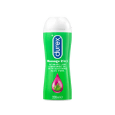 Durex Massage 2 In 1 Aloe vera - Hierontageeli & Liukuvoide 200 ml