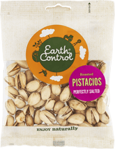 Earth Control Roasted Pistacios - Paahdetut ja suolatut pistaasipähkinät 80 g - Päiväys 12/2023 - poistuu - Sinunapteekki.fi