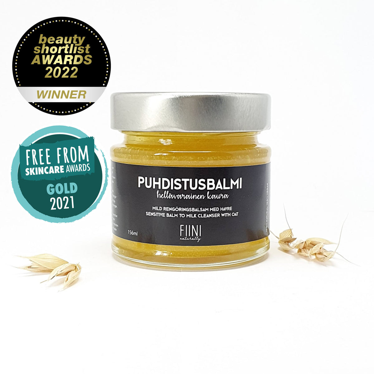 Fiini Naturally Puhdistusbalmi Hellävarainen Kaura 156 ml