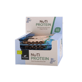 Foodin NUTI Protein Dark Chocolate & Sea Salt - Proteiinipähkinäpatukka 45 g x 15 kpl TUKKUPAKKAUS