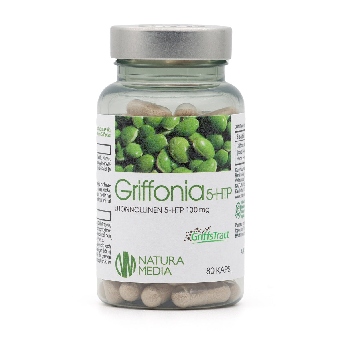 Natura Media Griffonia 5-HTP 80 kaps.