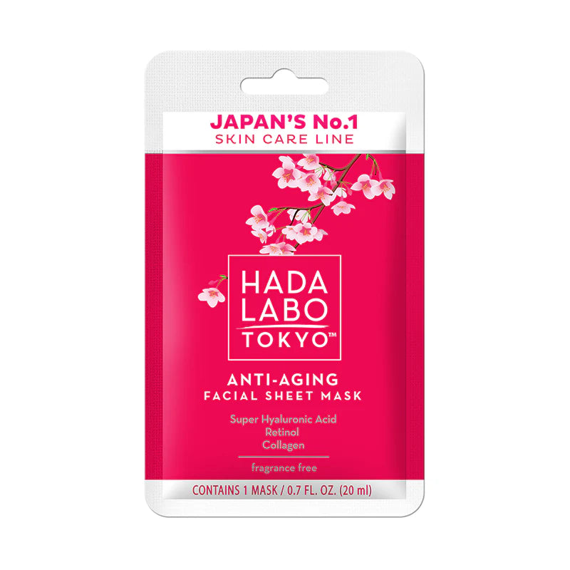 Hada Labo Anti-Aging Facial Sheet Mask - Kangasnaamio 1 kpl