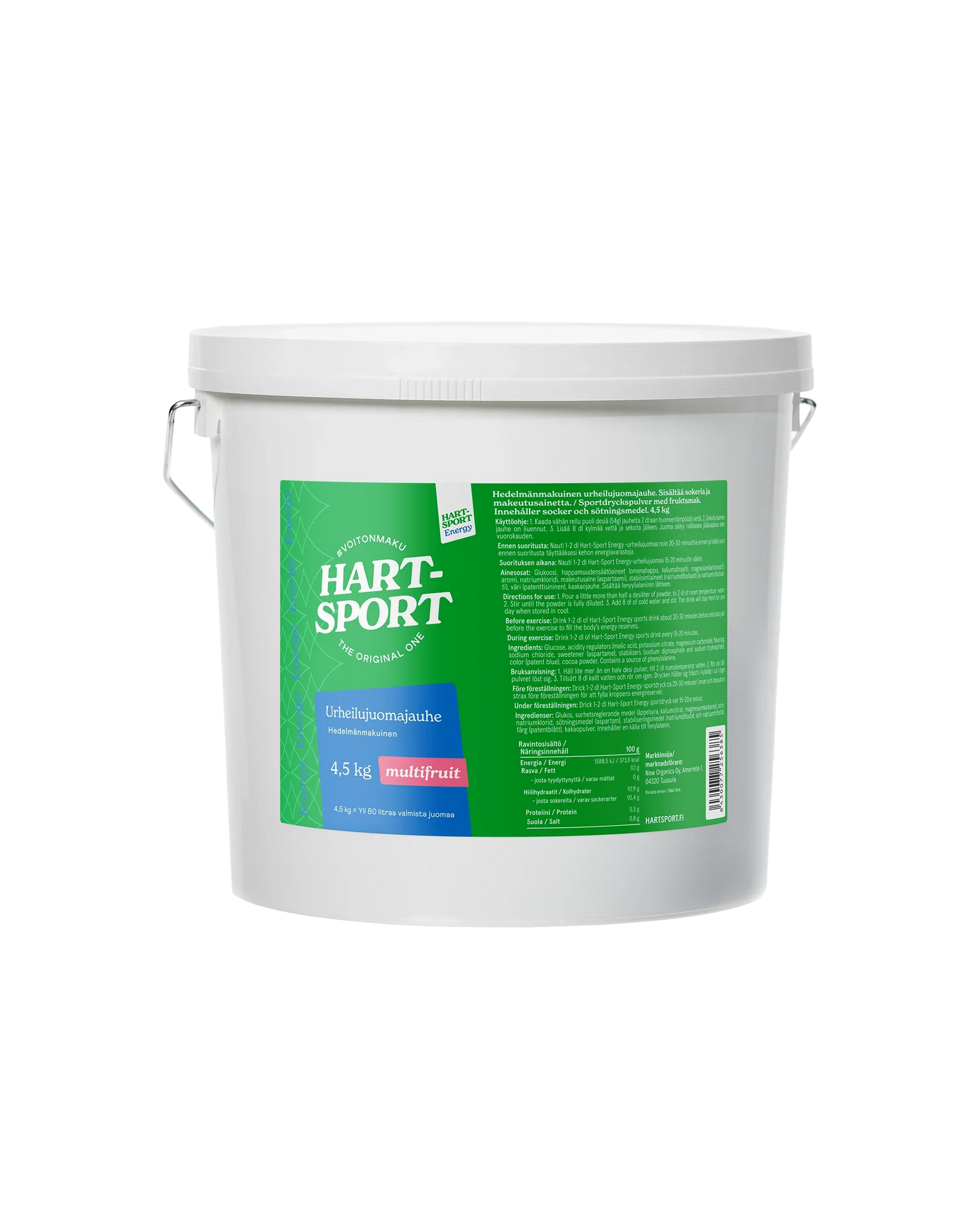 Hart-Sport Urheilujuomajauhe Multifruit 4,5 kg