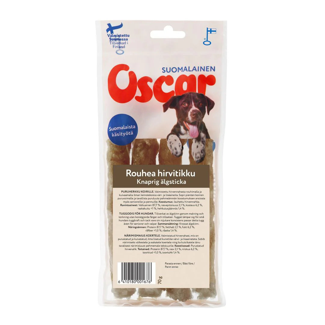 Oscar Rouhea Hirvitikku 70 g