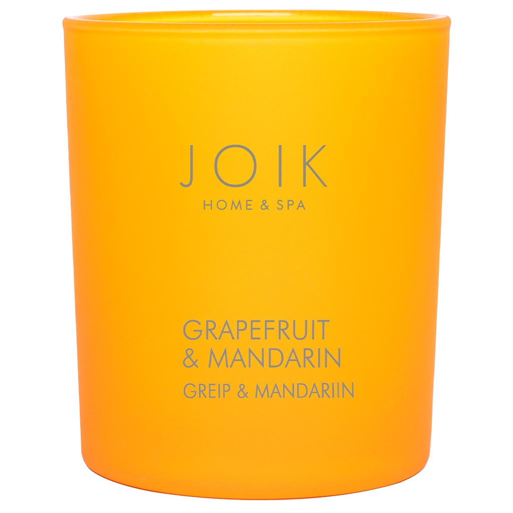 Joik Home & Spa Tuoksukynttilä Greippi & Mandariini 150 g