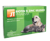 JT PHARMA Biotin B Zinc Selenio 60 tabl. - poistuu