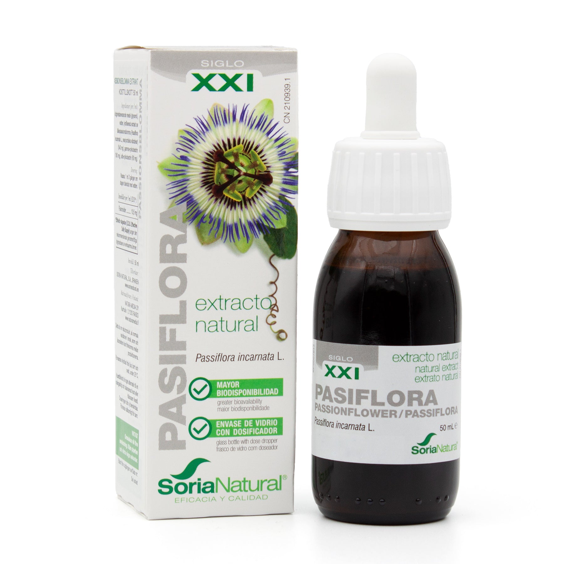 Soria Natural Pasiflor XXL - Kärsimyskukkauute 50 ml