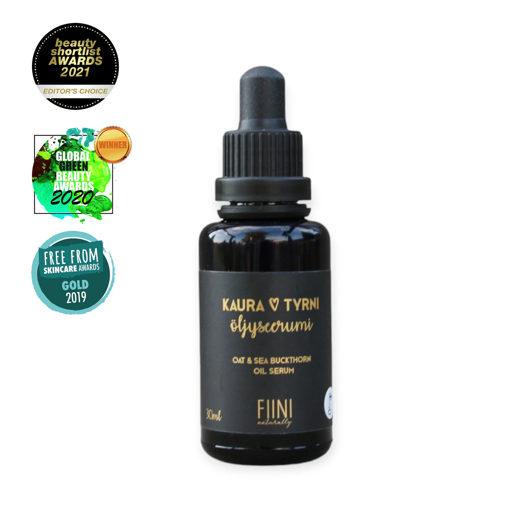 Fiini Naturally Kaura-Tyrni Öljyseerumi 30 ml