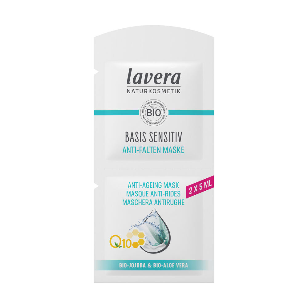 Lavera Basis Sensitiv Q10 Mask - Kasvonaamio 2x5ml