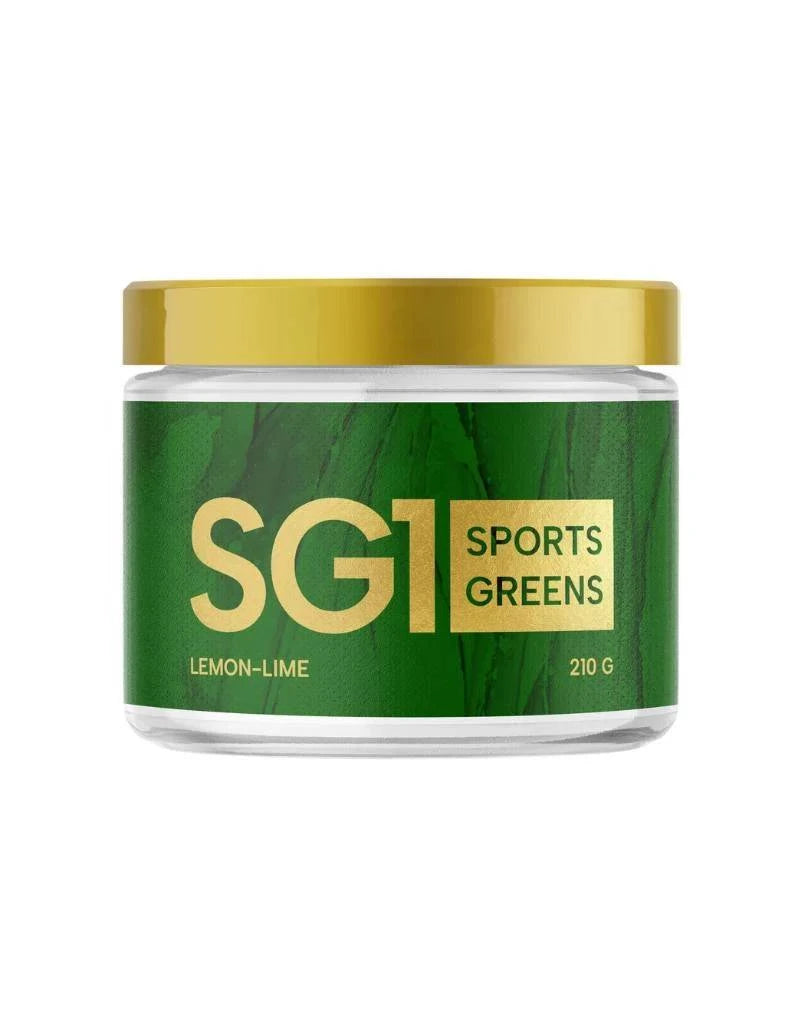 M-Nutrition Sports Greens 1 Lemon-Lime - Viherjauhe Sitruuna & Lime 210 g