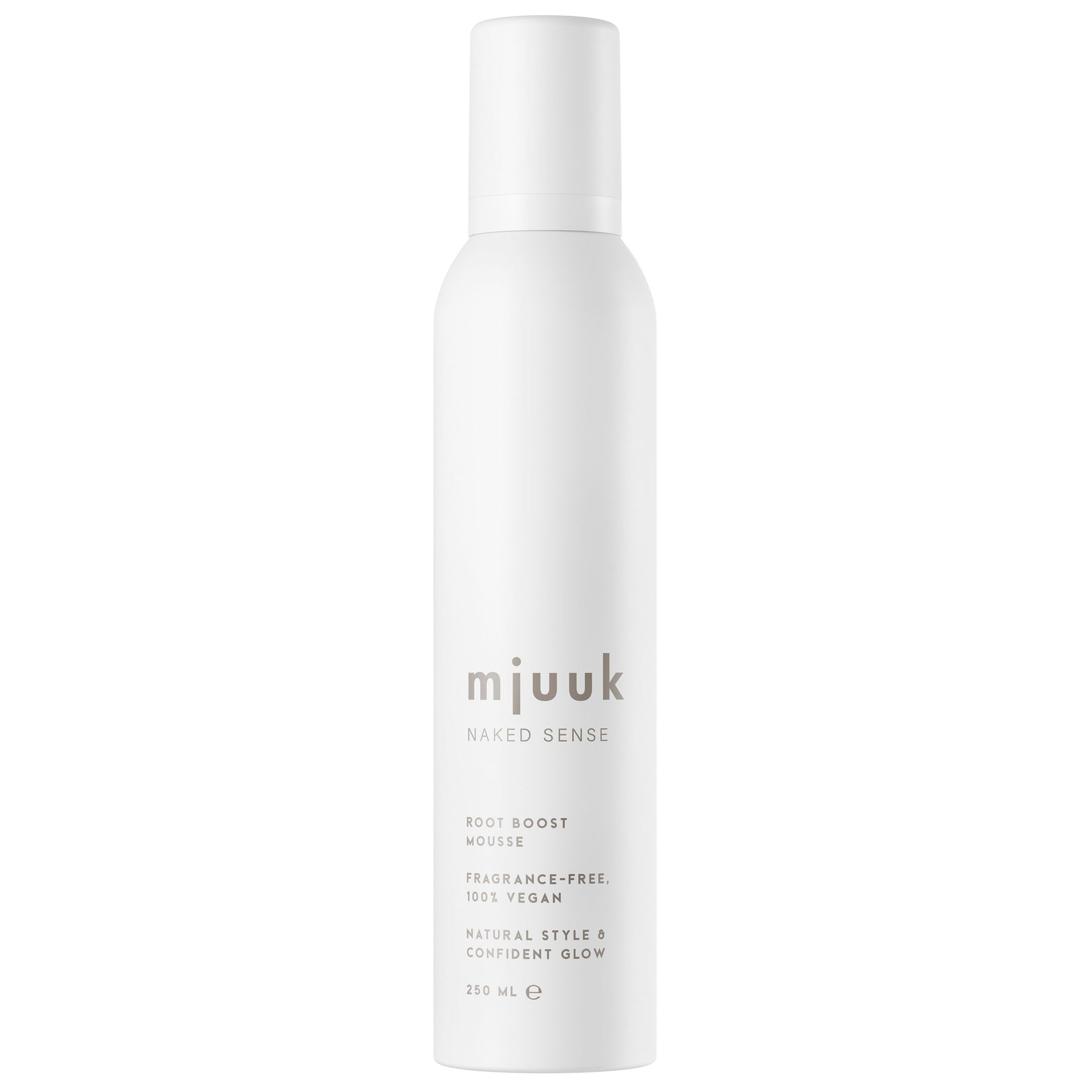 Mjuuk Naked Sense Root Boot Mousse - Hajusteeton Muotovaahto 250 ml