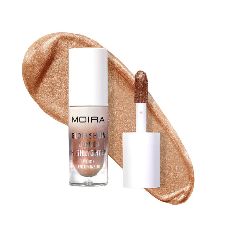 MOIRA Glow Show Liquid Highlighter - Korostusväri 006 Caramel Butter 4,3 g