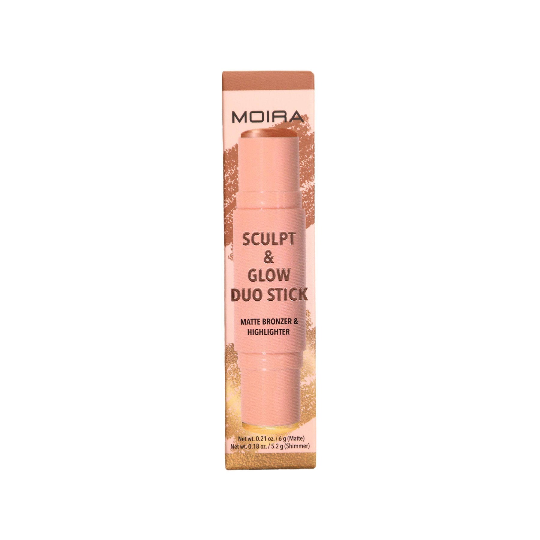 MOIRA Sculpt & Glow Duo Stick 400 Glowing Up!